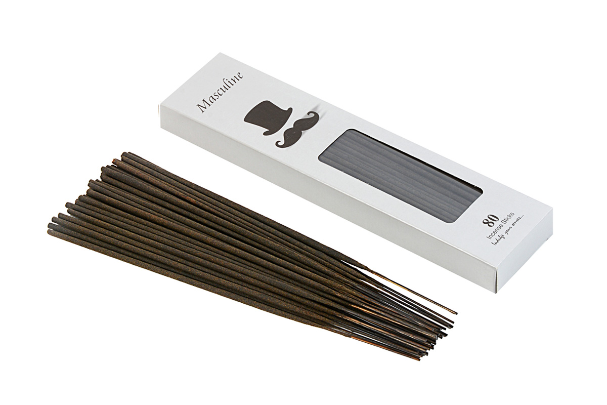 Masculine-80 Incense Sticks Pack (80's/C)