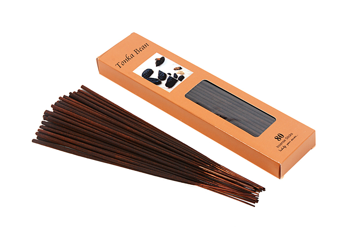 Tonka Bean-80 Incense Sticks Pack (80's/A)
