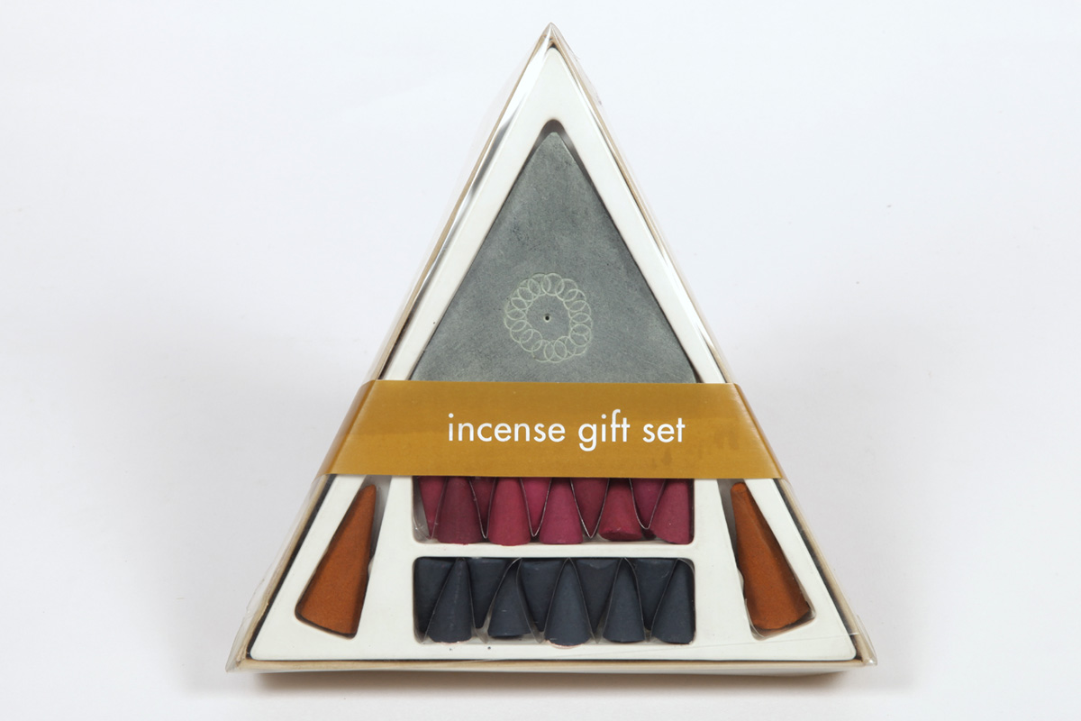 Triangle- Incense Cone Set (IGS - 2028)