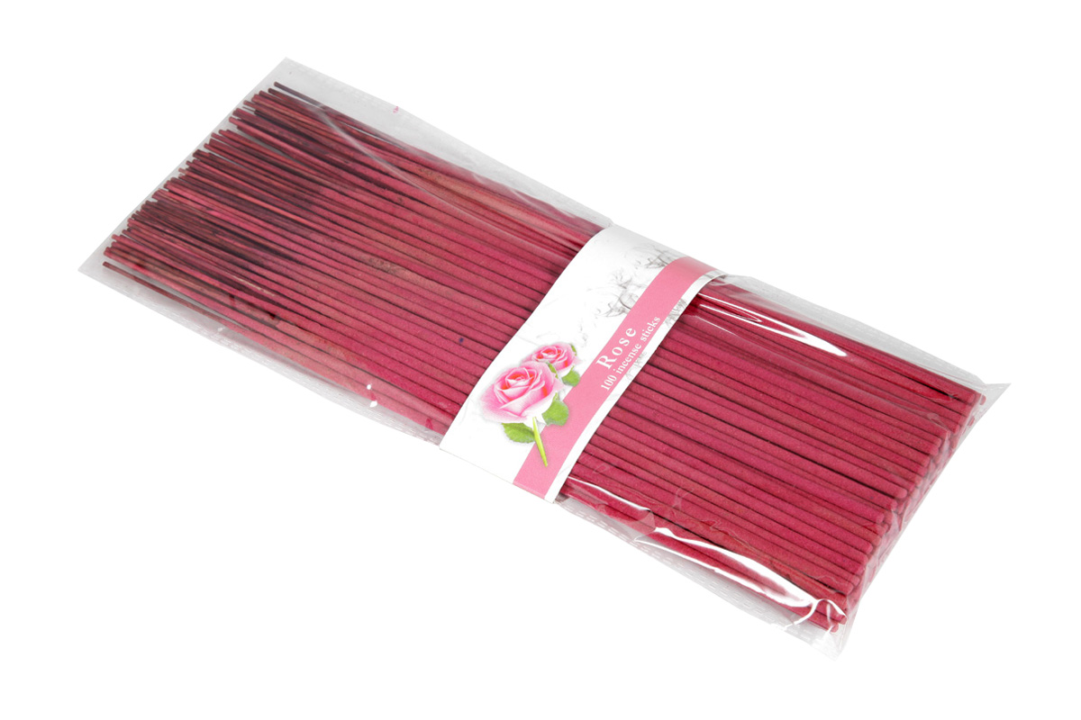 Rose-100 Incense Sticks Pack (100's/B)