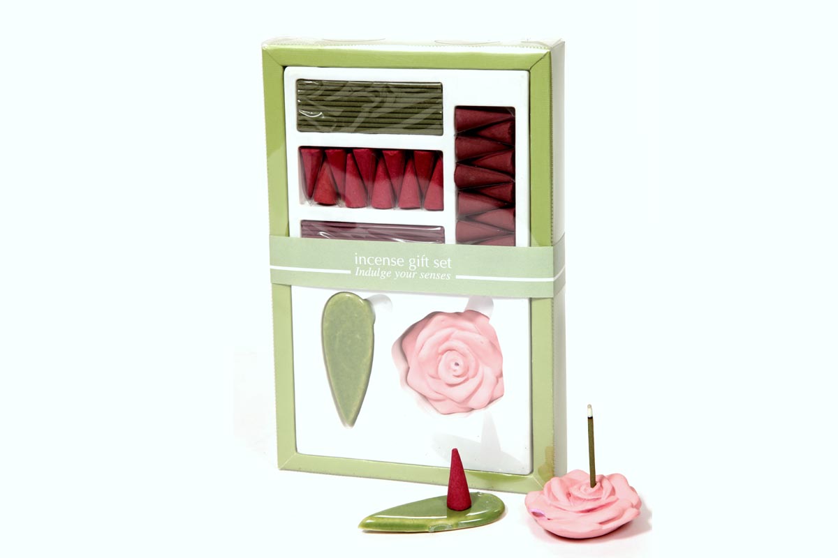 Flower 'n Petal -Incense Stick & Cone Gift Set (FBB - 2)