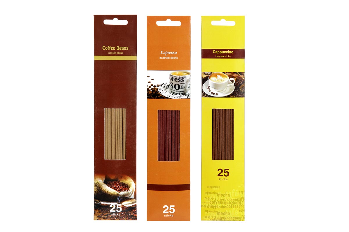 Coffee Range-25 Incense Stick Packs (CFE - 3)