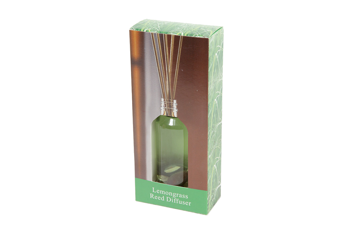 Lemongrass -Reed Diffuser Set For Continous Fragrance Diffusion (R-5008/A)