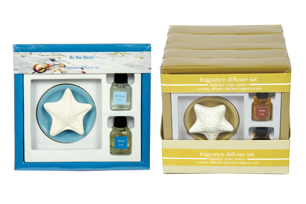 Star Fish- Table Fragrance Diffuser Sets (FBB - 12)