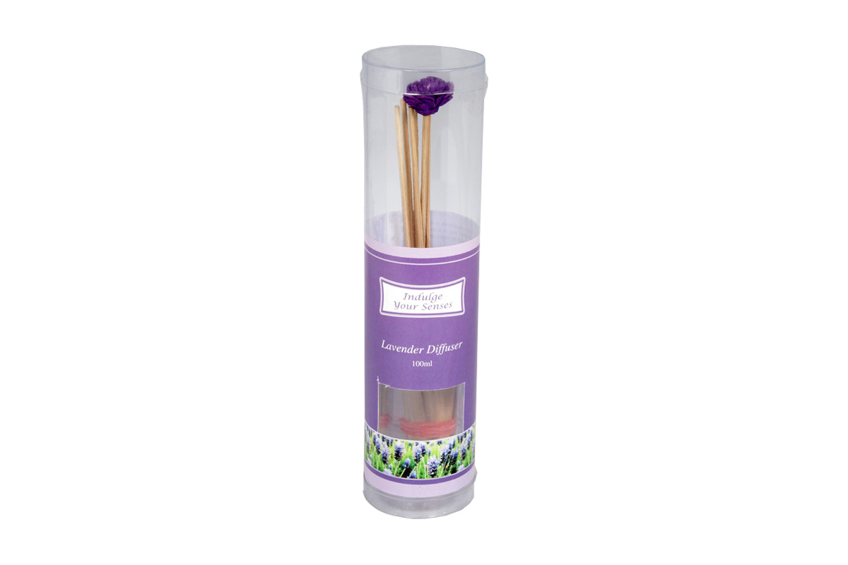 Lavender-Reed Diffuser Set For Continous Fragrance Diffusion (R-5009/C)
