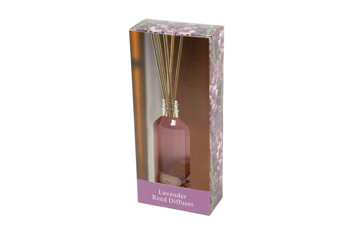 Lavender-Reed Diffuser Set For Continous Fragrance Diffusion (R-5008/E)