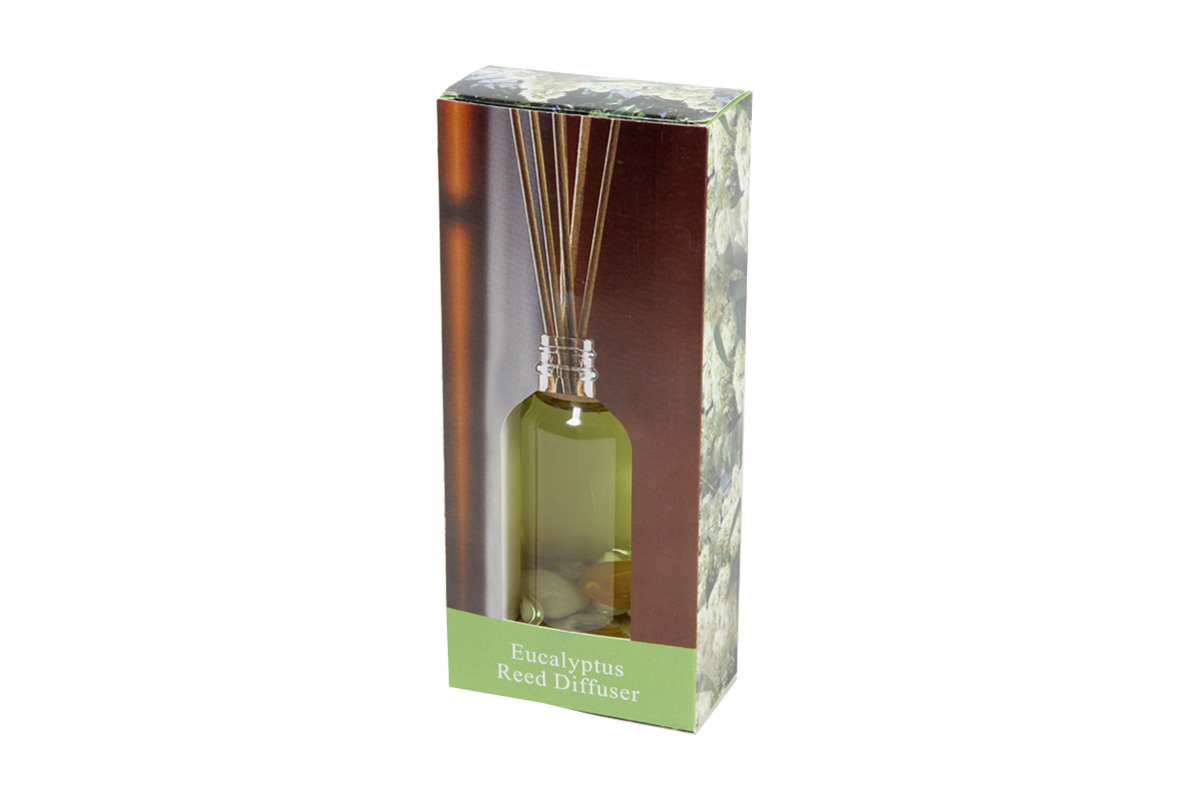 Eucalyptus-Reed Diffuser Set For Continous Fragrance Diffusion (R-5008/B)