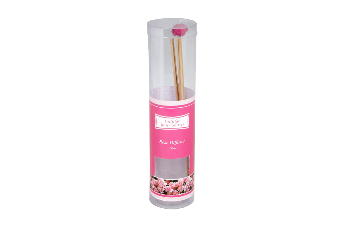 Rose-Reed Diffuser Set For Continous Fragrance Diffusion (R-5009/A)