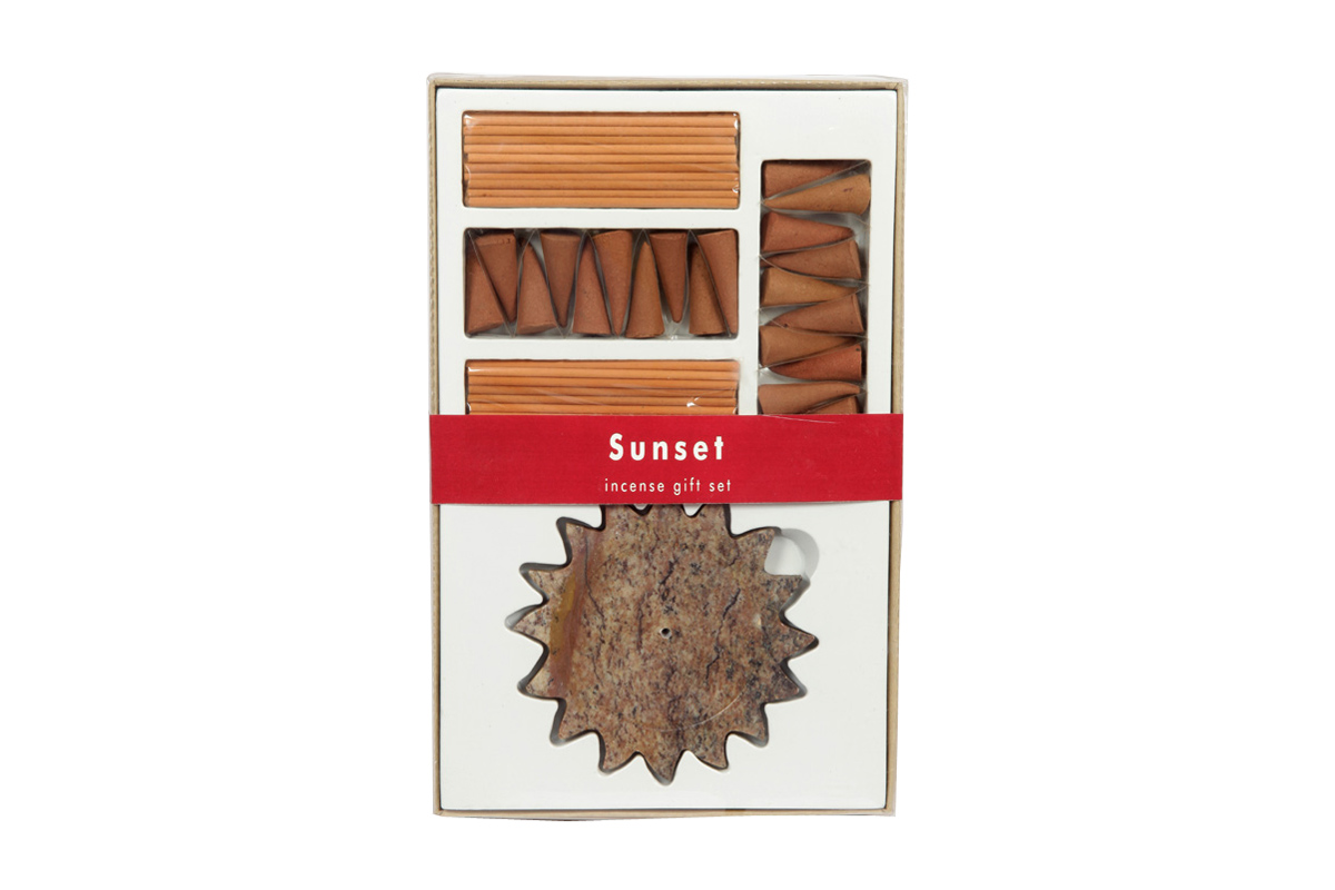 Sunset-Incense Sticks & Cones Gift Set (IGS - 2013)