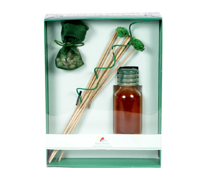Rain Forest-Reed Diffuser Set For Continous Fragrance Diffusion (R-5001/F)