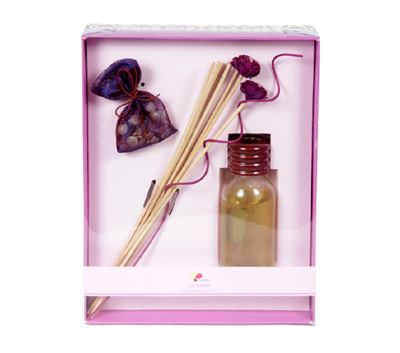 Lavender-Reed Diffuser Set For Continous Fragrance Diffusion (R-5001/E)
