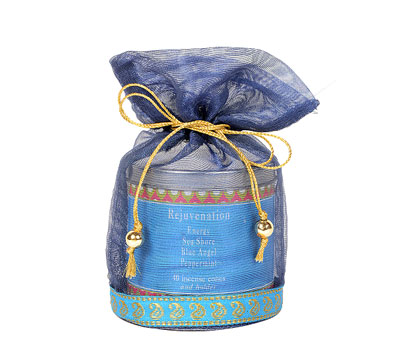 Rejuvenation-40 Incense Cones Tin Can in a Decorative Tissue Bag (A-1026/A)