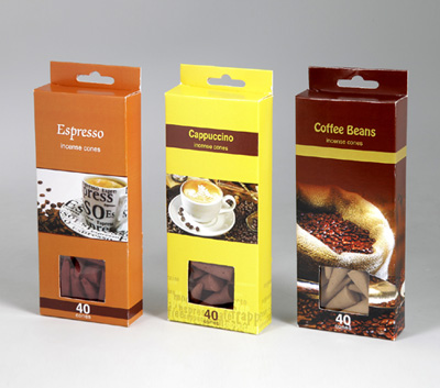 Coffee Range - 40 Incense Cone Packs (CFE - 5)