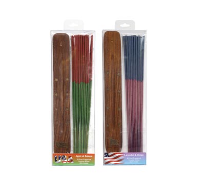 American Range-Dual Fragrance Incense Stick & Holder Set (AMCN - 5)