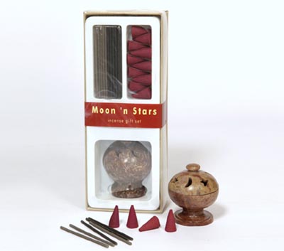 Moon 'n Stars- Incense Stick & Cone Gift Set (IGS - 2016)